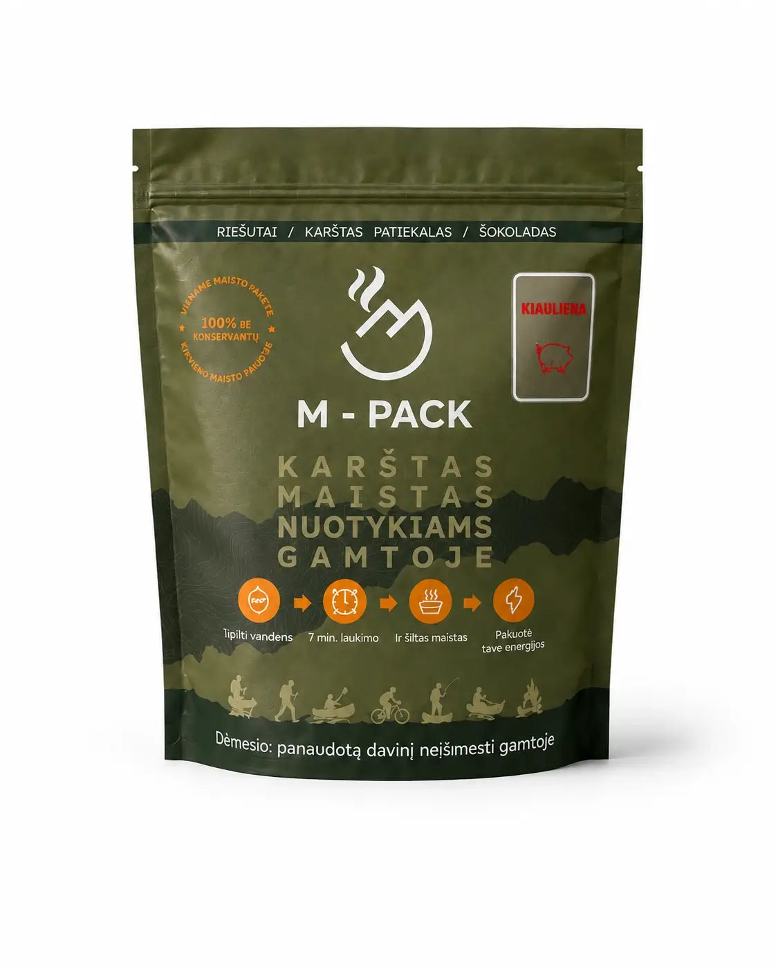 Kiaulienos troškinys su bulvėmis M-PACK