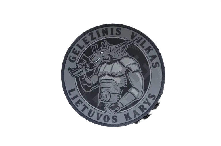Antsiuvas PVC „Geležinis vilkas LK“