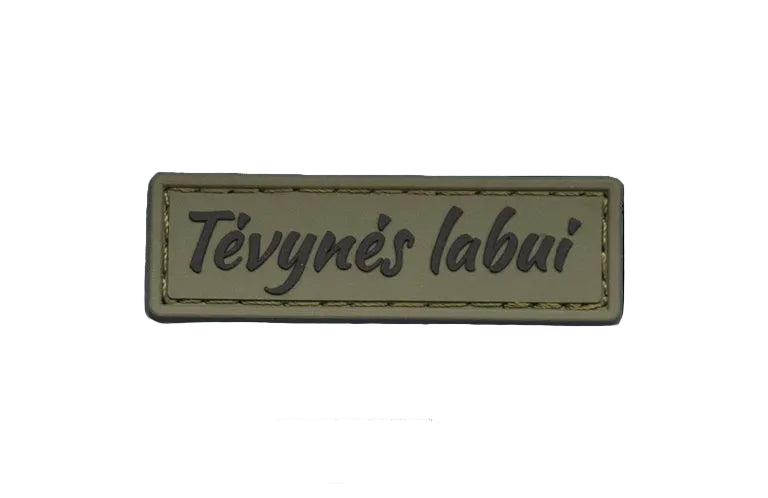 Antsiuvas PVC „Tėvynės labui“