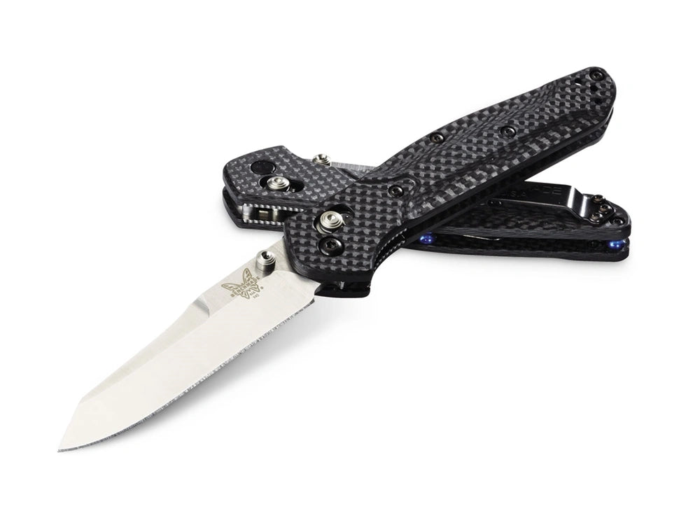 Atlenkiamas peilis Benchmade OSBORNE 940-1 REVERSE CARBON FIBER TANTO