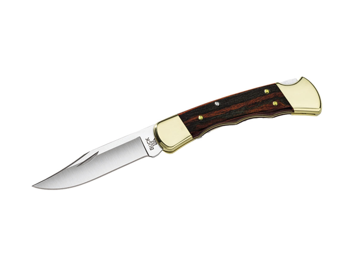 Medžioklinis peilis Buck FOLDING HUNTER FINGER GROOVED 110BRSFG