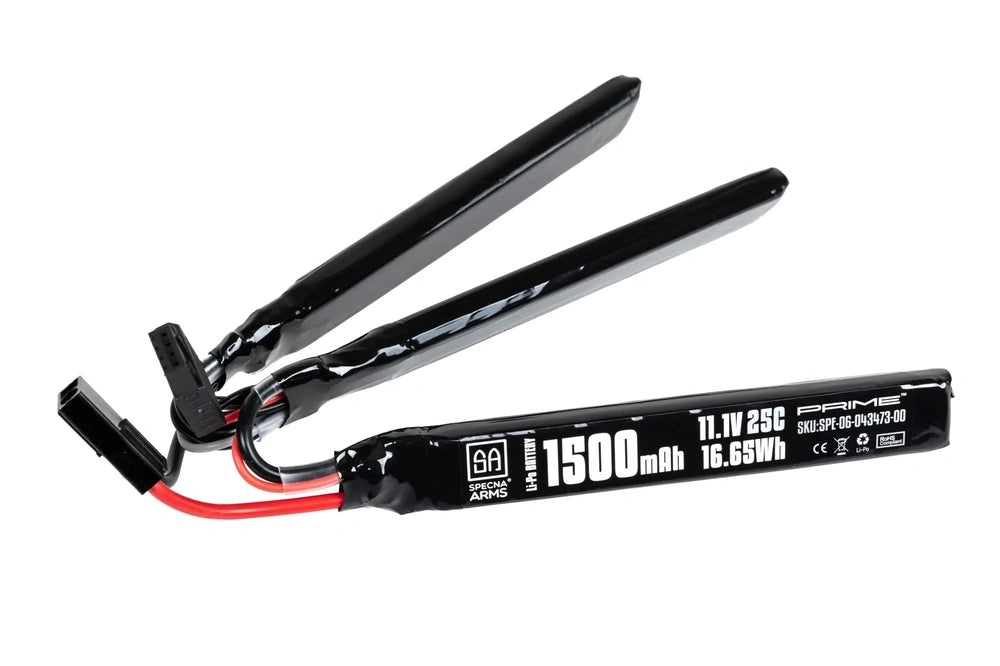 Li-Po 11.1V 1500mah 25C baterija Specna Arms Prime