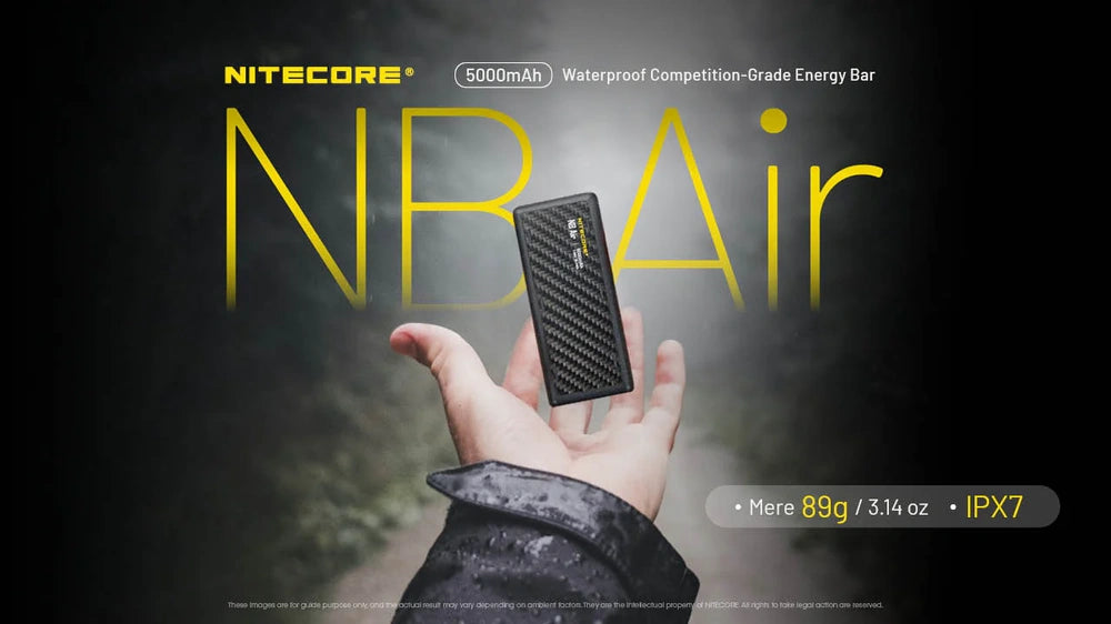 Išorinė baterija Nitecore NB Air, 5000mAh