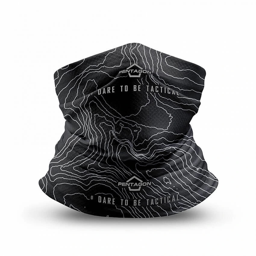 Kaklamautė Pentagon Skiron "Topographic Map"