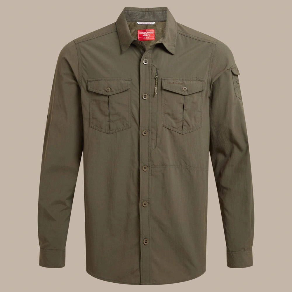 Marškiniai Craghoppers NosiLife Adventure Shirt III, su apsauga nuo uodų