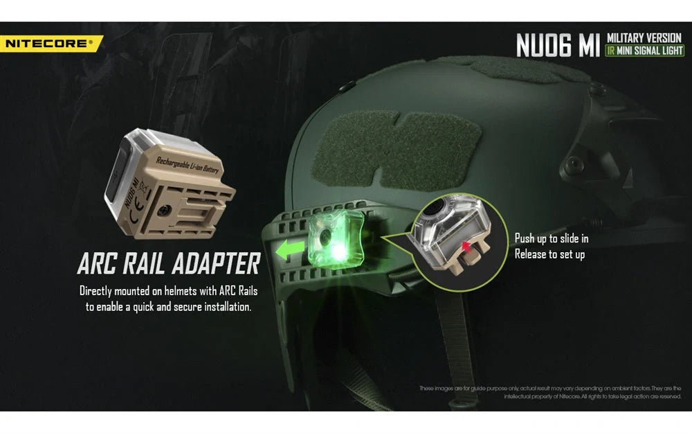 Nitecore NU06 MI mini signalinė lempa