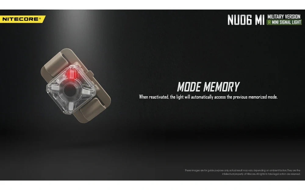 Nitecore NU06 MI mini signalinė lempa