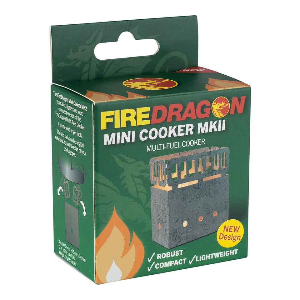Mini viryklė BCB Fire Dragon MKII