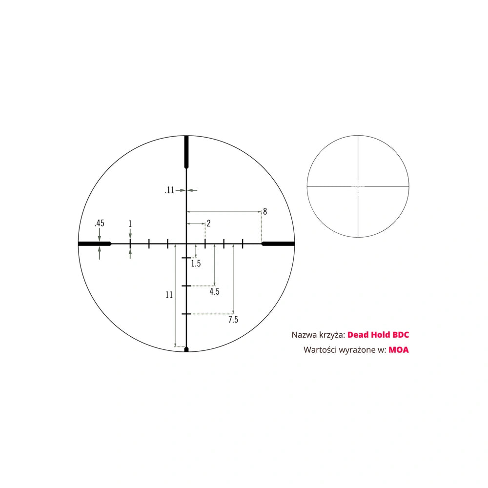 Optinis taikiklis Vortex Crossfire II 4-16x50 30 mm AO BDC
