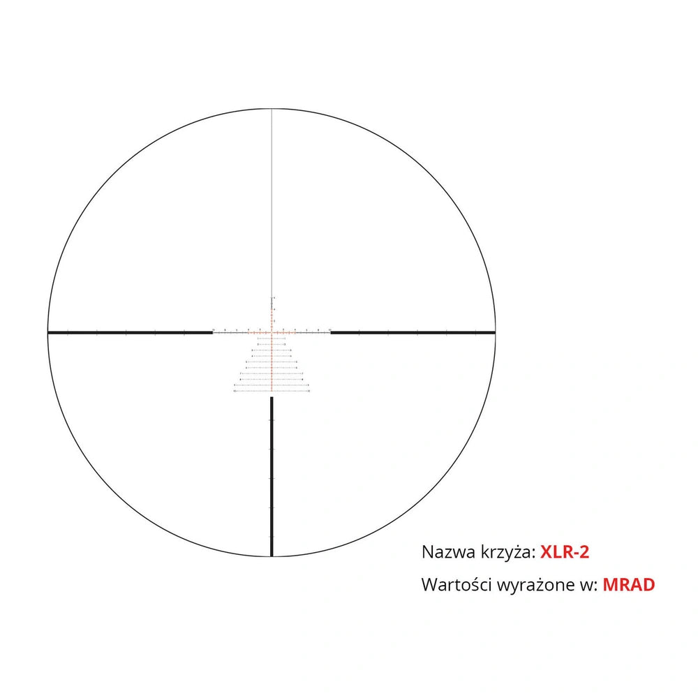 Optinis taikiklis Vortex Razor HD LHT 4,5-22x50 FFP 30 mm AO XLR-2 MOA/MRAD