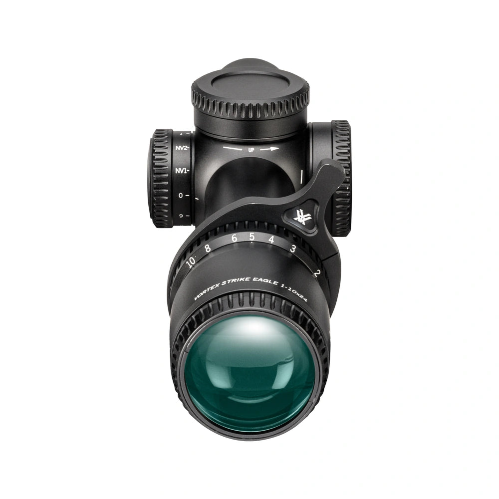 Optinis taikiklis Vortex Strike Eagle 1-10x24 FFP 30 mm AO EBR-8 BDC MOA/MRAD