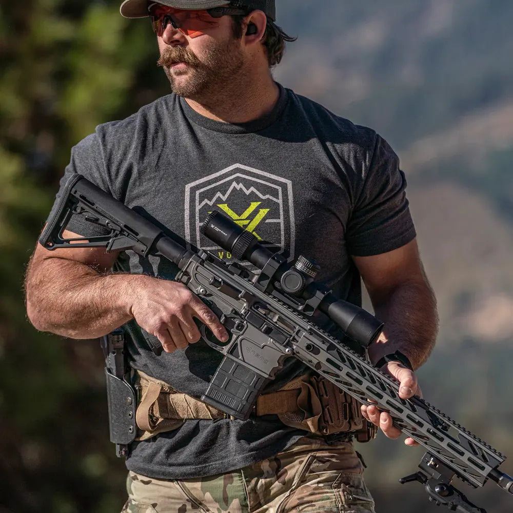 Optinis taikiklis Vortex Strike Eagle 3-18x44 FFP 34 mm AO EBR-7C MOA/MRAD