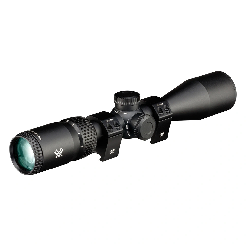 Optinis taikiklis Vortex Triumph HD 3-9x40 1" Dead-Hold BDC MOA su laikikliu 1"/22 mm