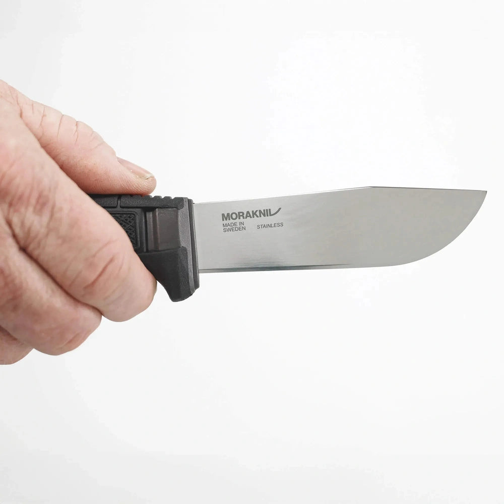 Stovyklavimo peilis Morakniv Amberg Fullflat Black Skies
