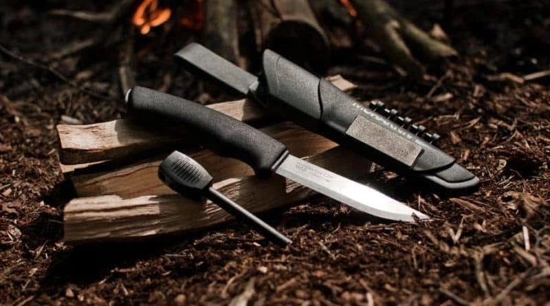 Peilis Morakniv® Bushcraft Survival Black