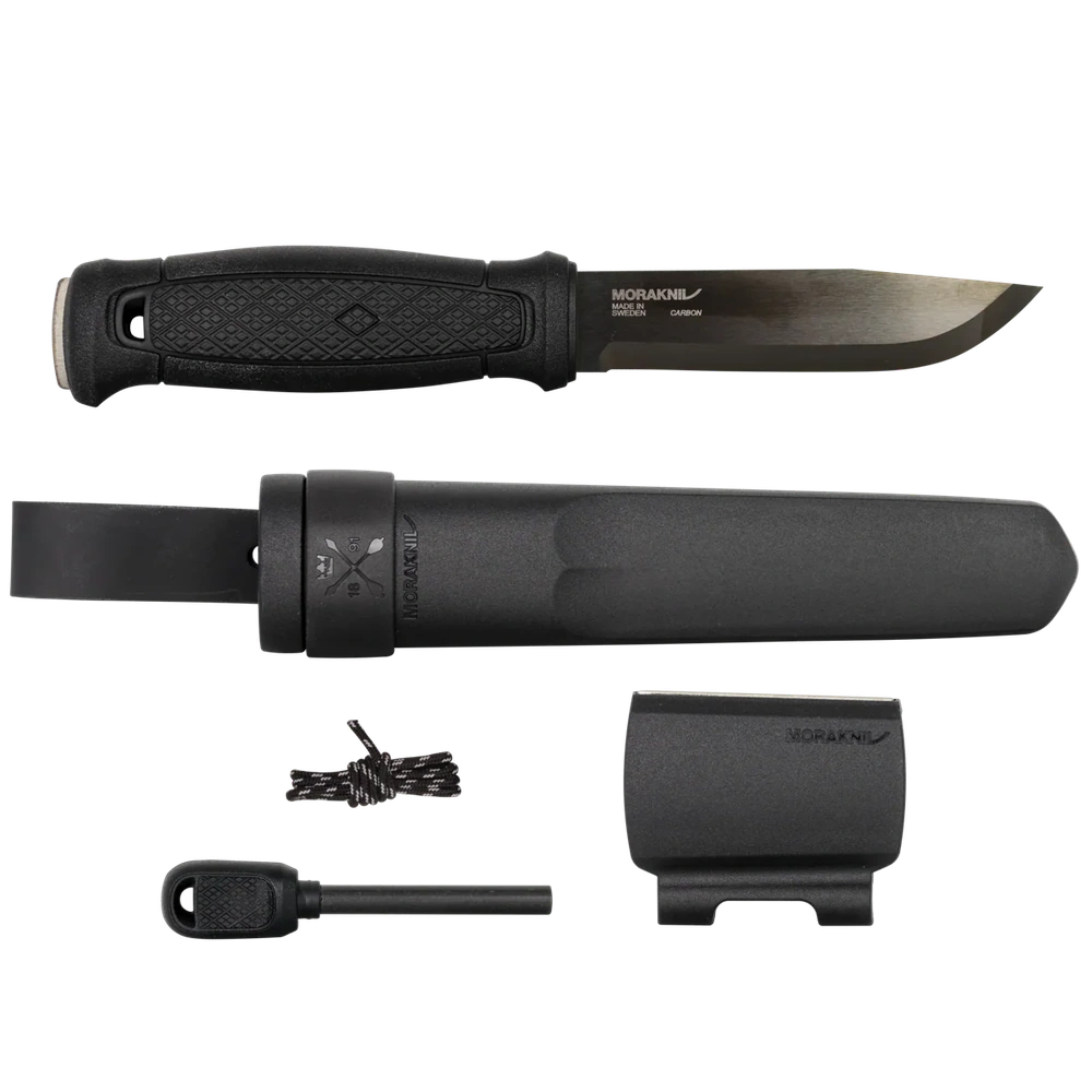 Peilis Morakniv® Garberg BlackBlade™ Survival Kit