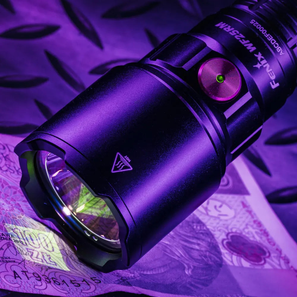 Prožektorius su UV Fenix WF25RM, 3000lm.
