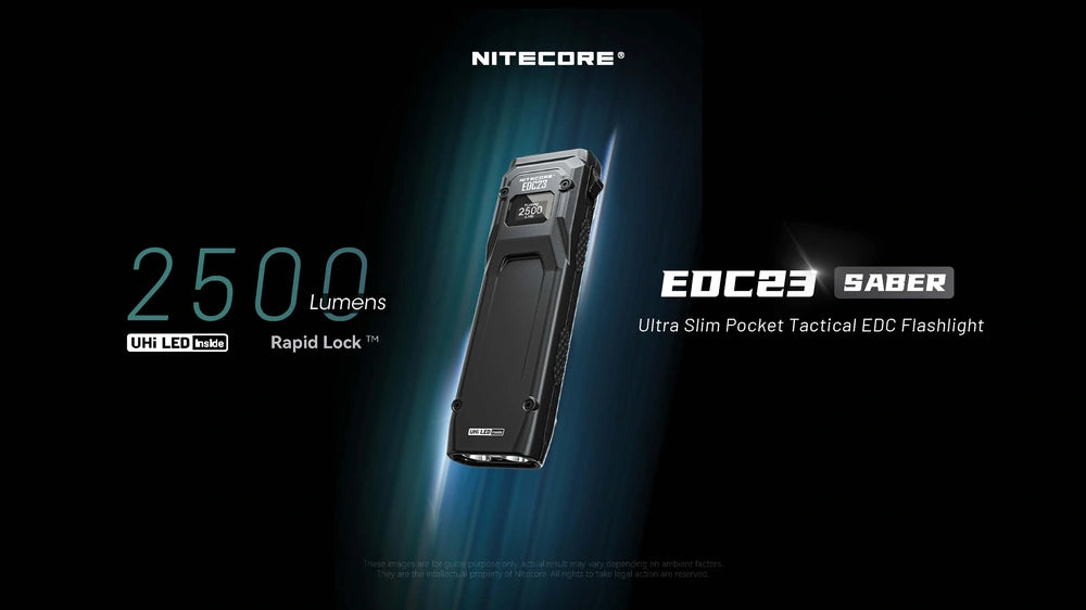 Žibintuvėlis Nitecore EDC23, 2500lm