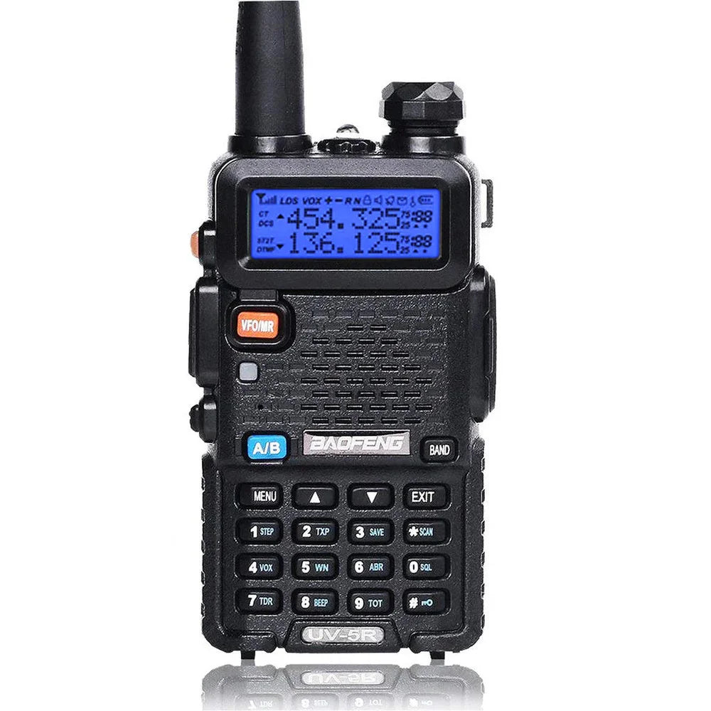 Radijo stotelė Baofeng UV-5R, iki 14km.