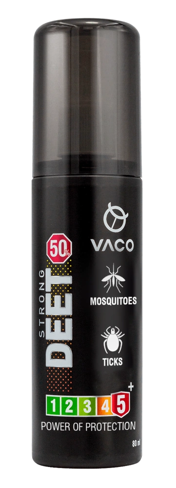 Purškalas nuo uodų ir erkių Vaco Strong, 50% deet