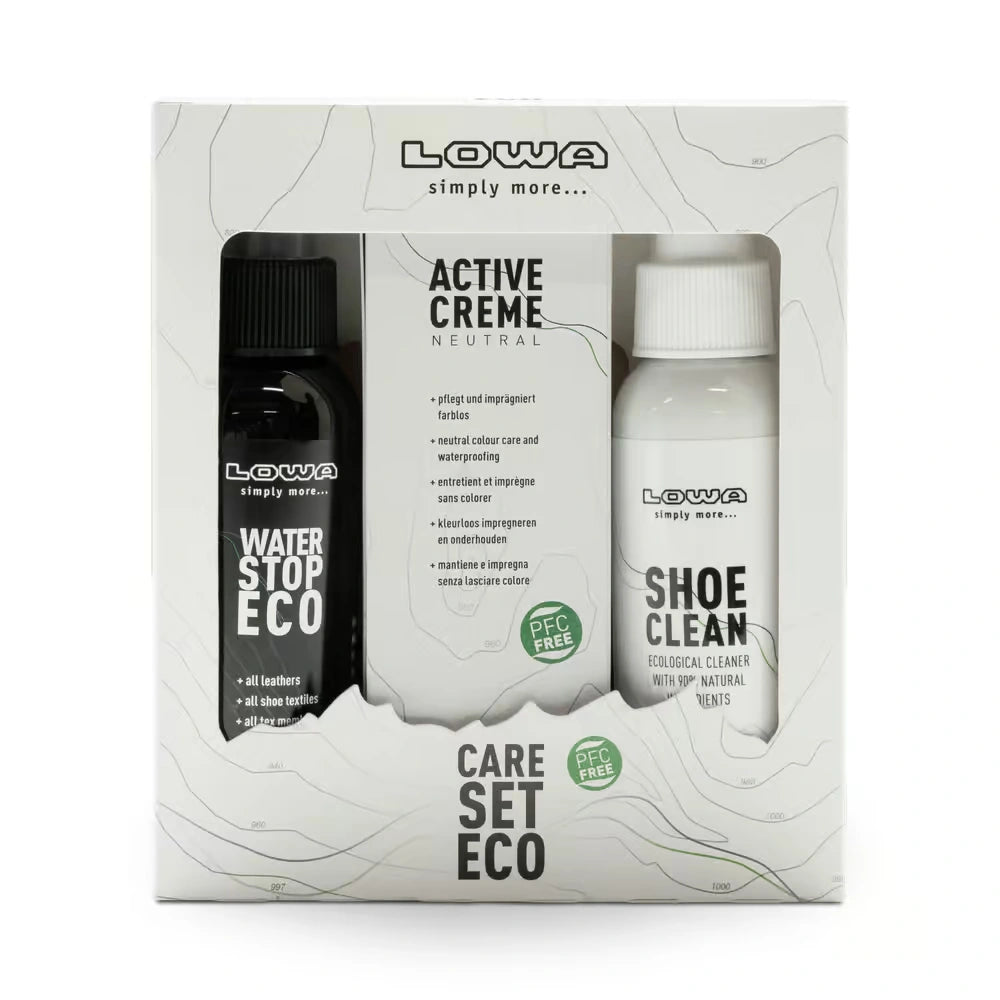 Rinkinys LOWA "CARE SET" bespalvis