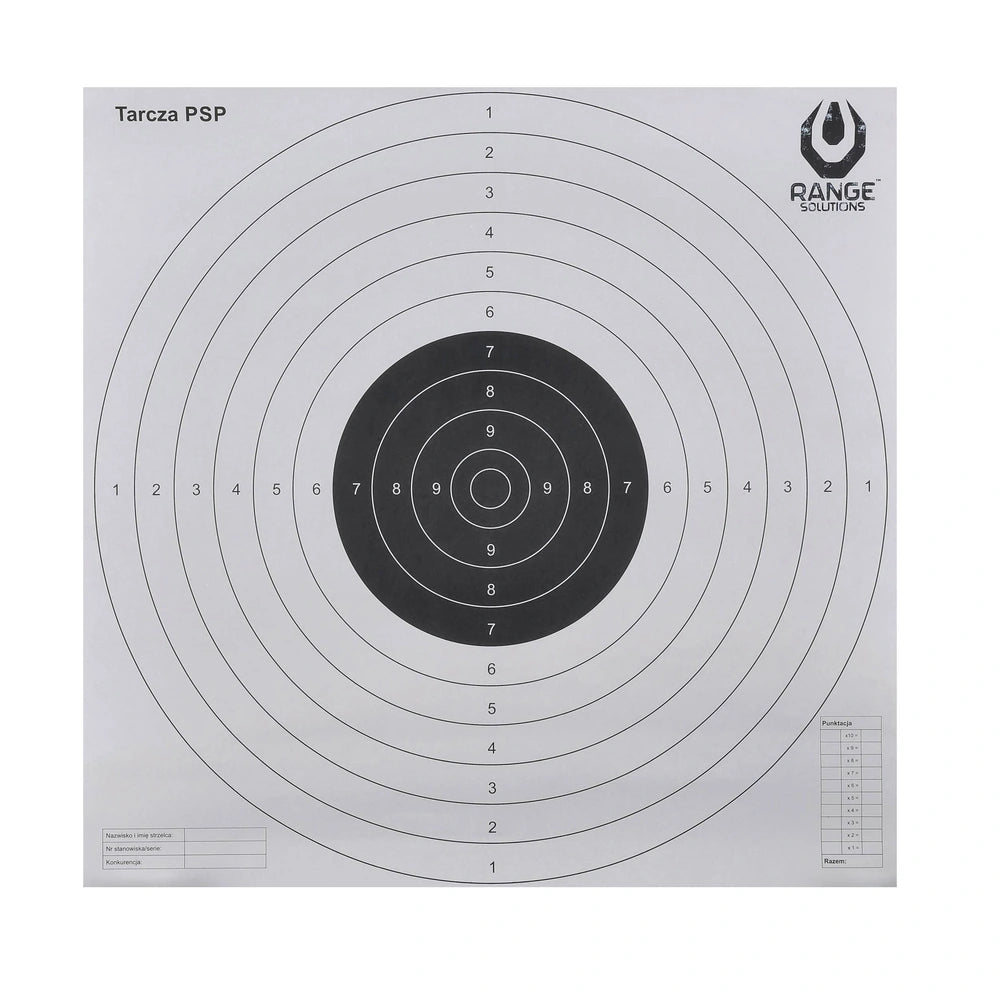 Šaudymo taikiniai sportiniam pistoletui TS-2, 52×52cm, 50vnt.