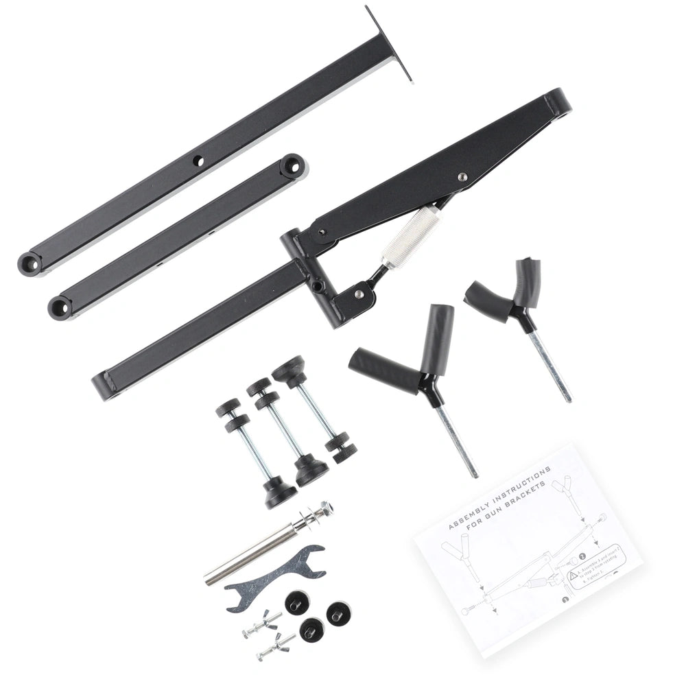 Stovas ginklo prišaudymui ir priežiūrai RGun Adjustable