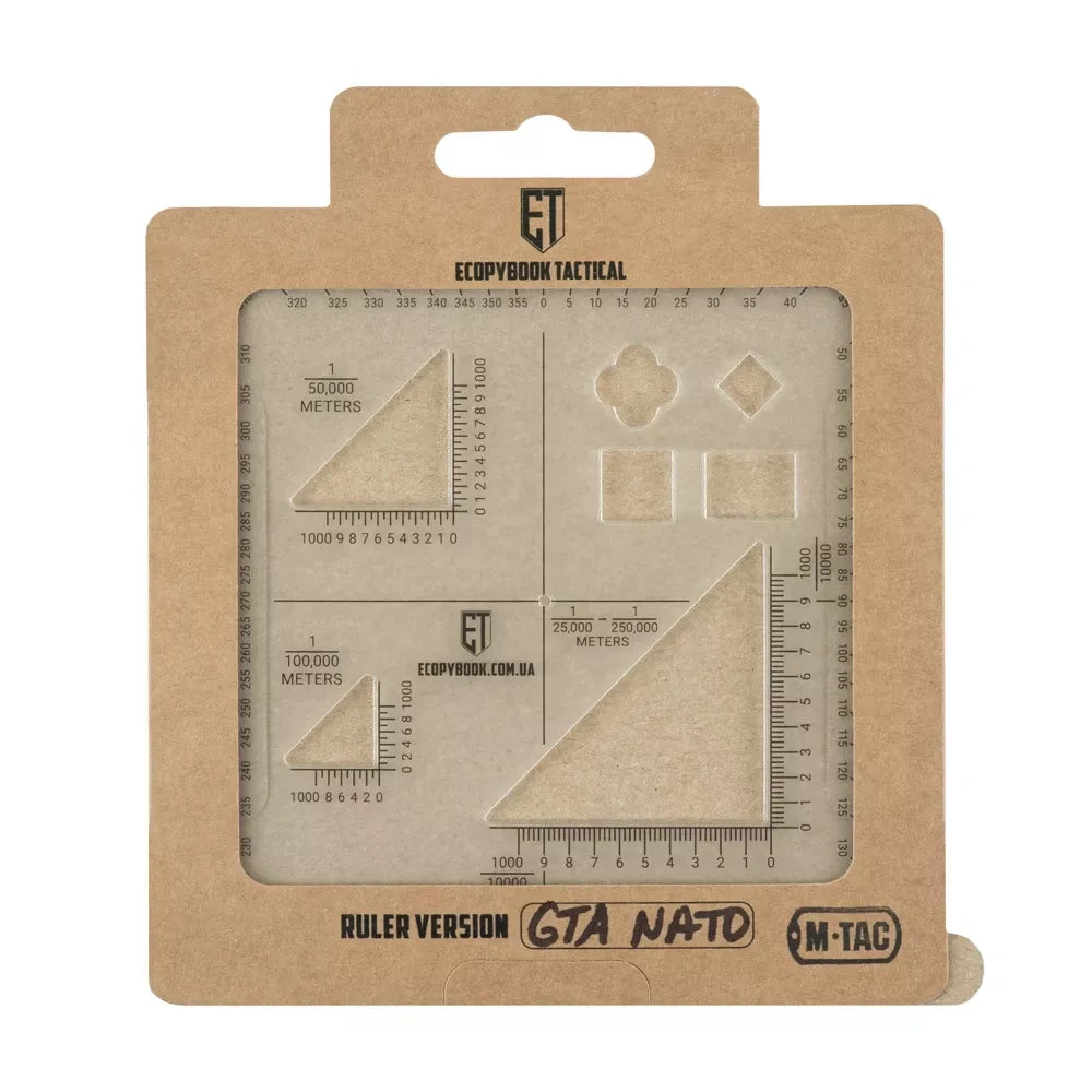Taktinė liniuotė M-Tac Ecopybook GTA NATO