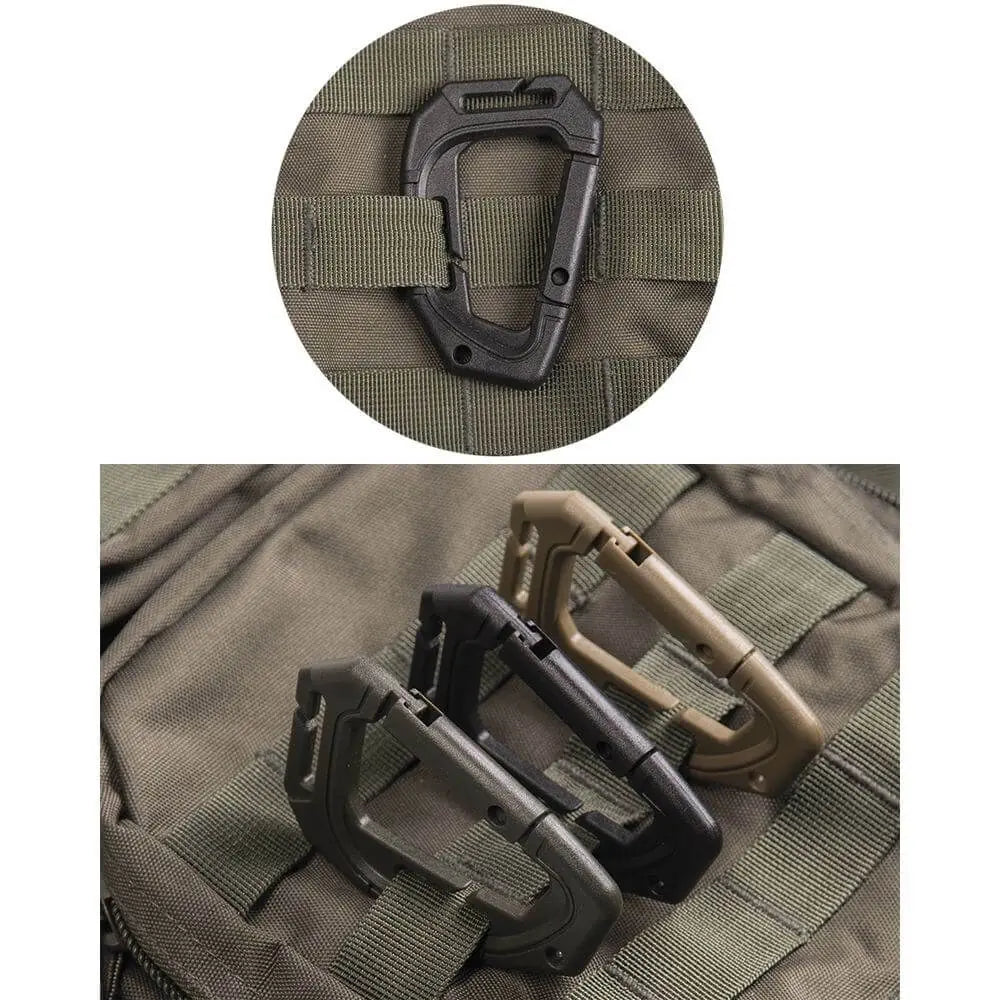 Karabinų rinkinys Mil-Tec MOLLE, 2vnt.