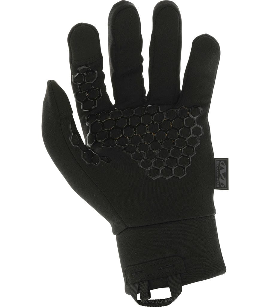 ziemines taktines pirstines mechanix base layer juoda delnas