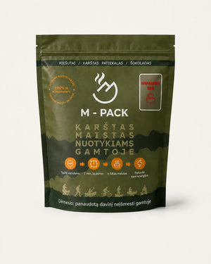 Bbq makaronai (vegetariški) M-PACK