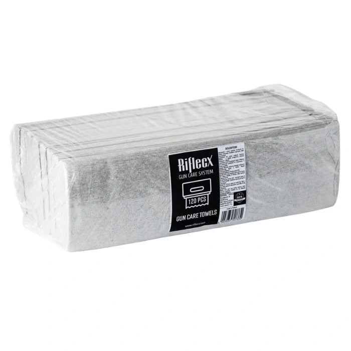 RifleCX ginklo priežiūros šluostės (Gun Care Towels) 120 vnt.