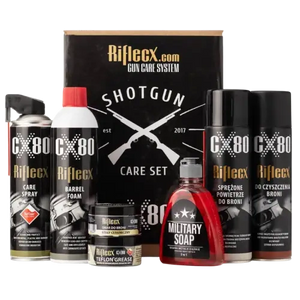 RifleCX šratinio ginklo priežiūros rinkinys (Shotgun Care Kit)