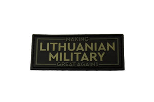 Antsiuvas PVC „Lithuanian Military“