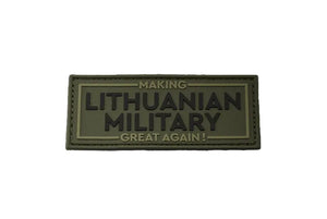 Antsiuvas PVC „Lithuanian Military“