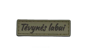 Antsiuvas PVC „Tėvynės labui“
