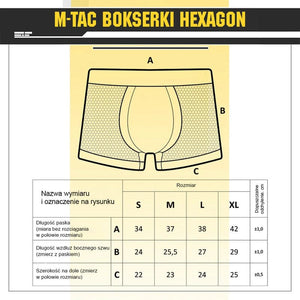 Apatiniai M-Tac Hexagon