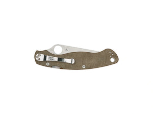 Atlenkiamas peilis Spyderco MILITARY 2 MICARTA CPM CRUWEAR