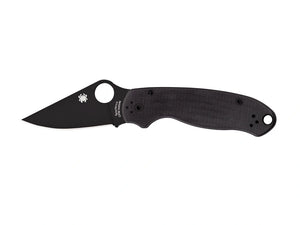 Atlenkiamas peilis Spyderco PARA 3 G-10 BLACK
