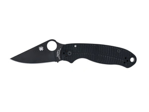 Atlenkiamas peilis Spyderco PARA 3 SALT G-10 BLACK CPM MAGNACUT PLAIN C223GMCBKP