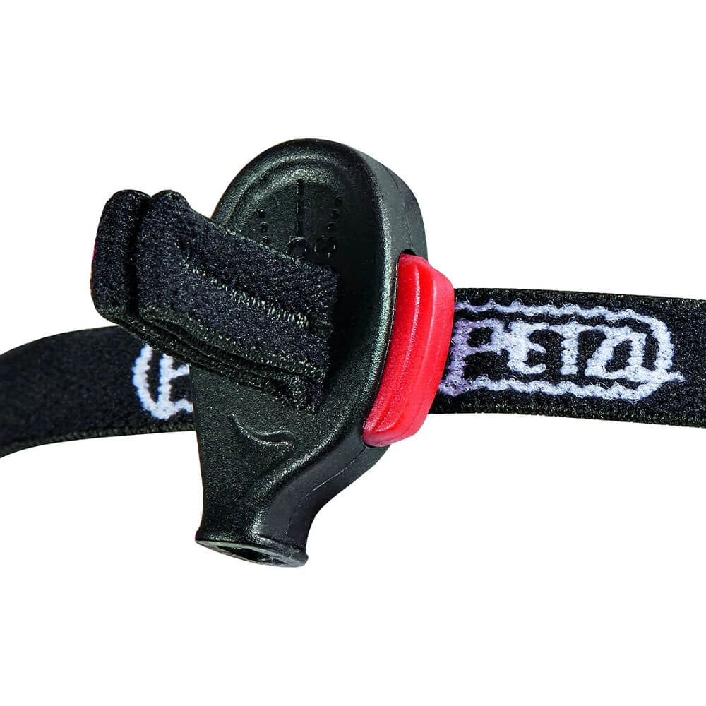 Avarinis galvos prožektorius Petzl E+Lite su švilpuku, 40 lm