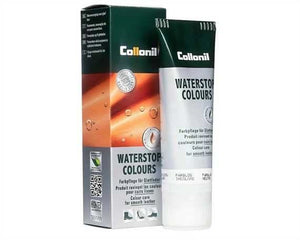 Batų priežiūros kremas COLLONIL WATERSTOP, rudas 75ml.