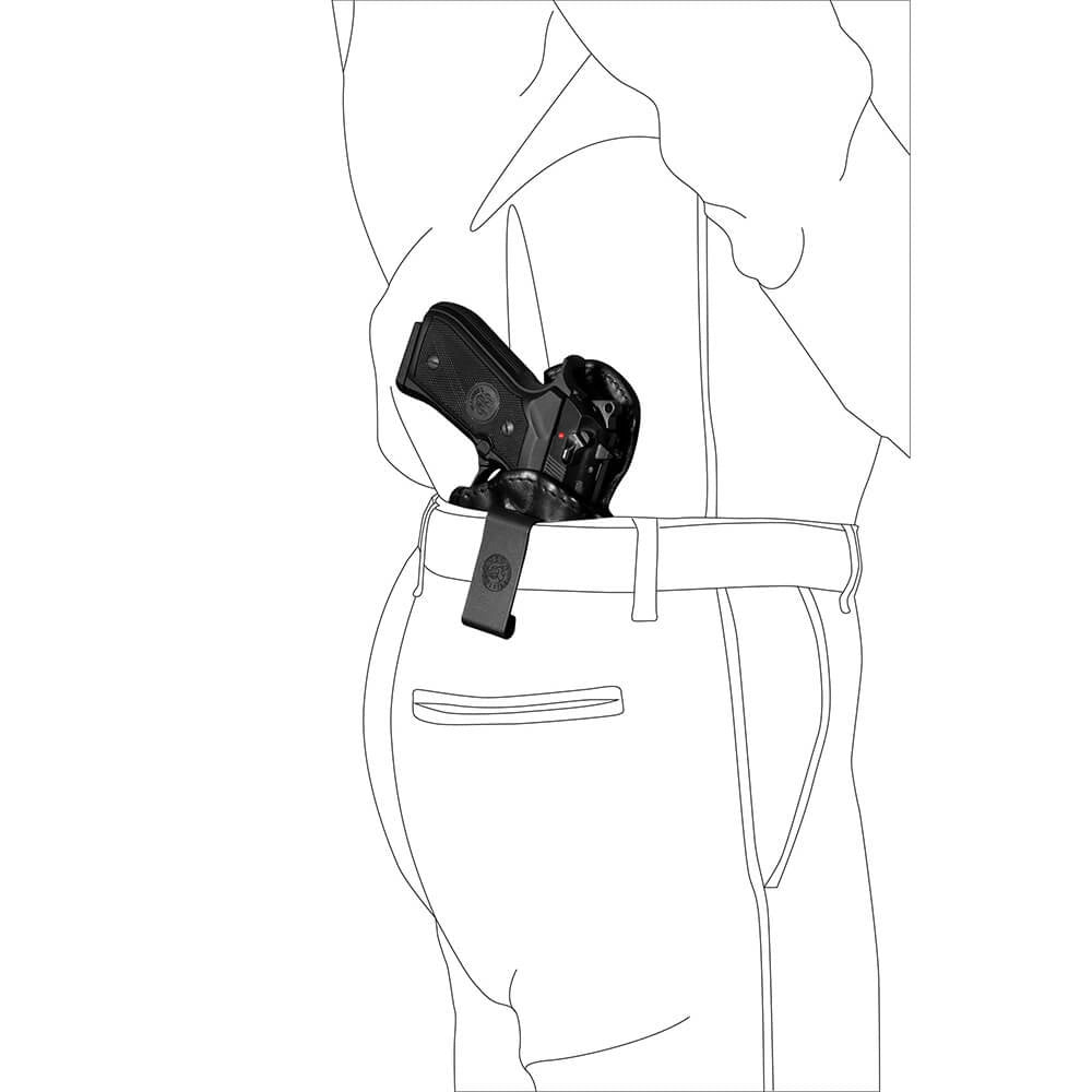 Dėklas pistoletui VEGA IA264, tinka Glock, H&K, Walther