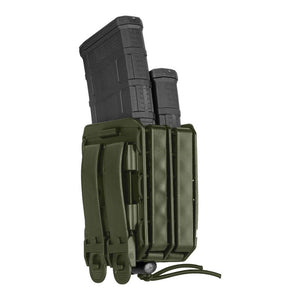 Dvigubas dėtuvių dėklas VEGA Bungy 8BL04, tinka M4/AR15