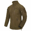 taktinis flisinis dzemperis helikon-tex alpha tactical coyote 