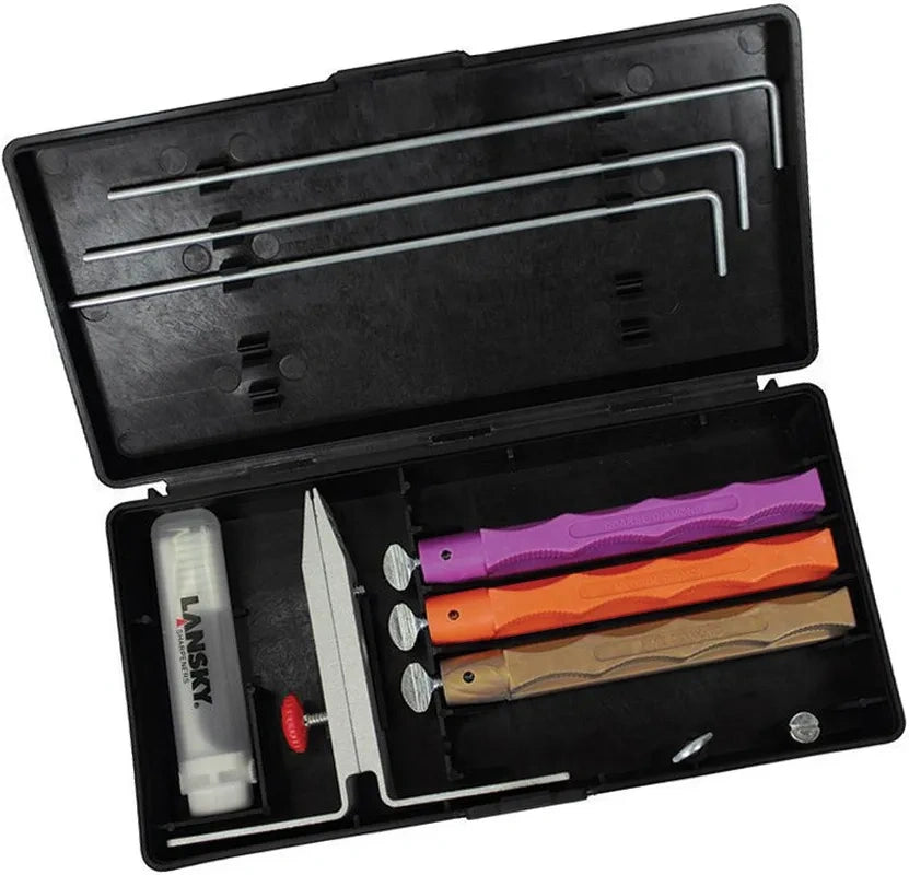 Galandimo sistema Lansky DIAMOND SYSTEM 3-STONE (GR-ME-FI)