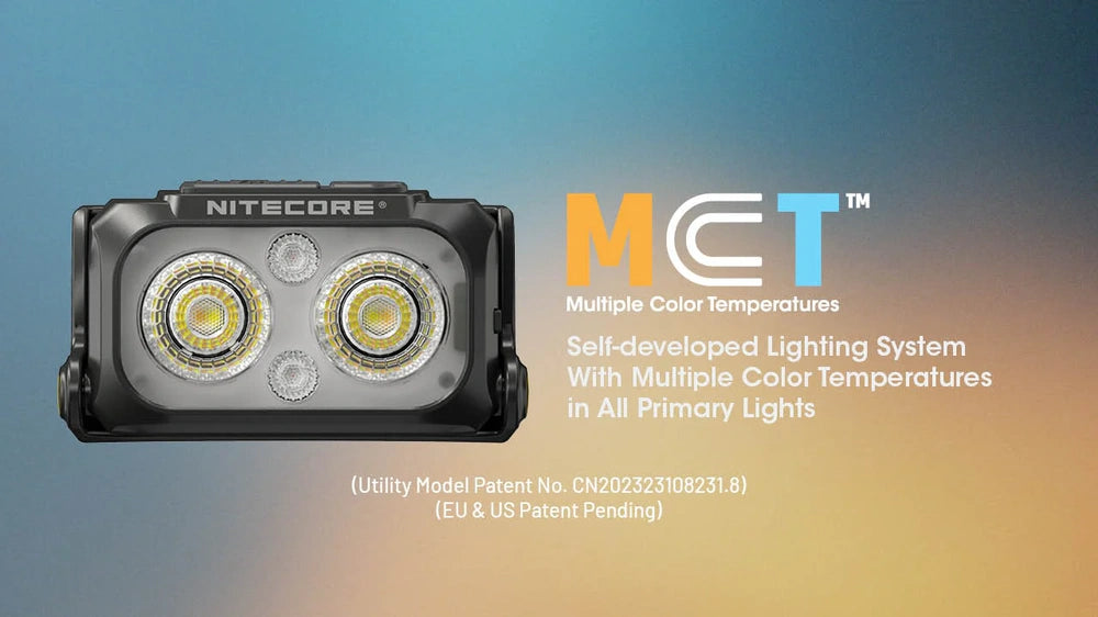 Galvos žibintuvėlis Nitecore NU25 MCT UL, 400lm