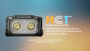 Galvos žibintuvėlis Nitecore NU25 MCT UL, 400lm