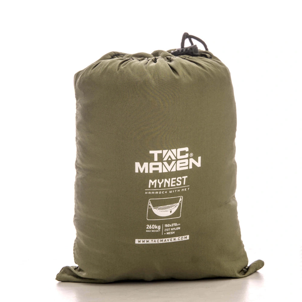 Hamakas su tinkleliu nuo uodų Tac-Maven Mynest