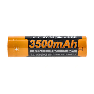 Įkraunama baterija su micro-USB Fenix ARB-L18U (18650 3500 mAh 3,6 V)